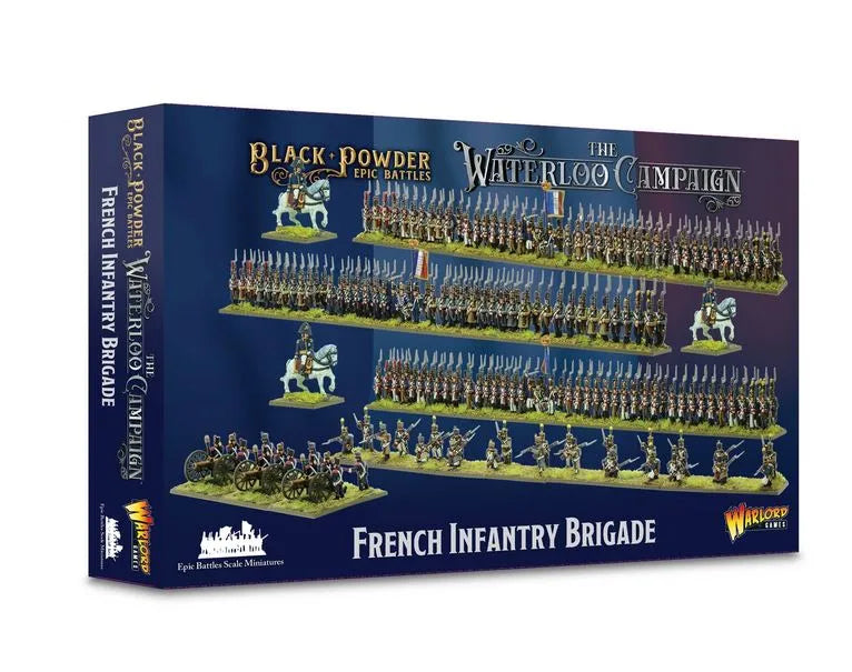 Epic Battles: Waterloo - French Infantry Brigade-Warlord Games-Radaddel