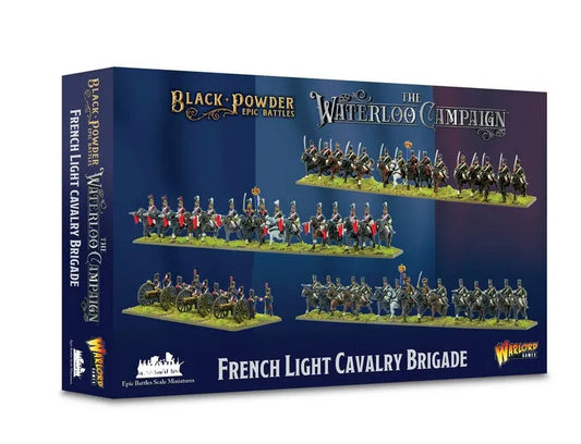 Epic Battles: Waterloo - French Light Cavalry Brigade-Warlord Games-Radaddel