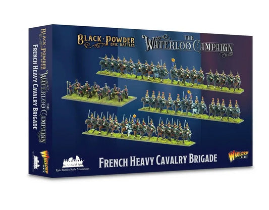 Epic Battles: Waterloo - French Heavy Cavalry Brigade-Warlord Games-Radaddel