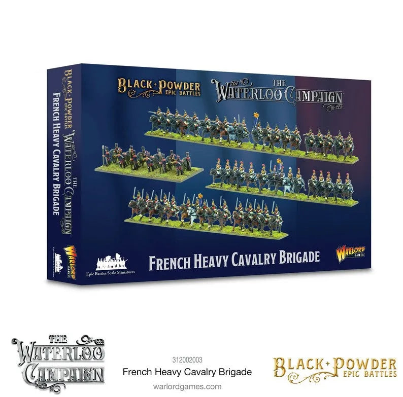 Epic Battles: Waterloo - French Heavy Cavalry Brigade-Warlord Games-Radaddel
