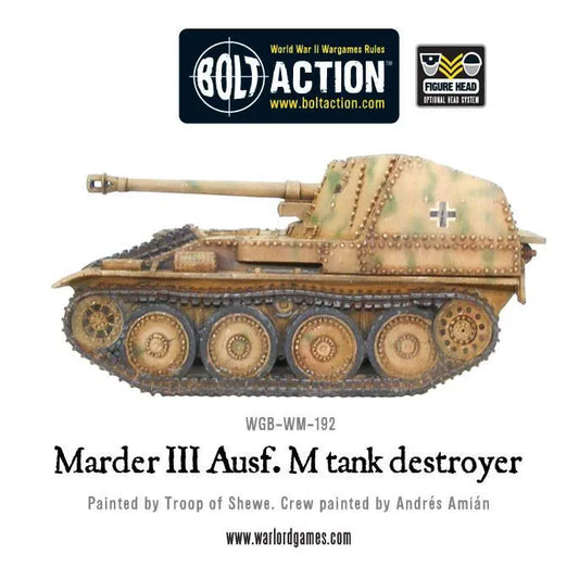 Marder III Ausf. M tank Destroyer-Warlord Games-Radaddel