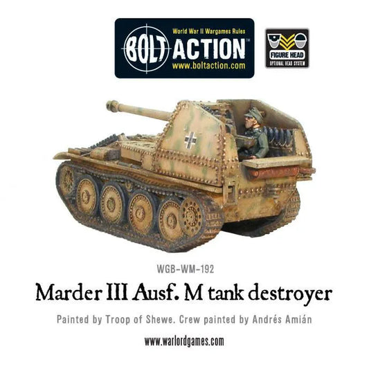 Marder III Ausf. M tank Destroyer-Warlord Games-Radaddel
