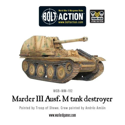 Marder III Ausf. M tank Destroyer-Warlord Games-Radaddel