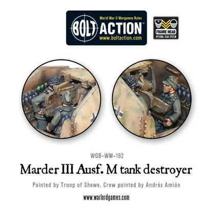 Marder III Ausf. M tank Destroyer-Warlord Games-Radaddel