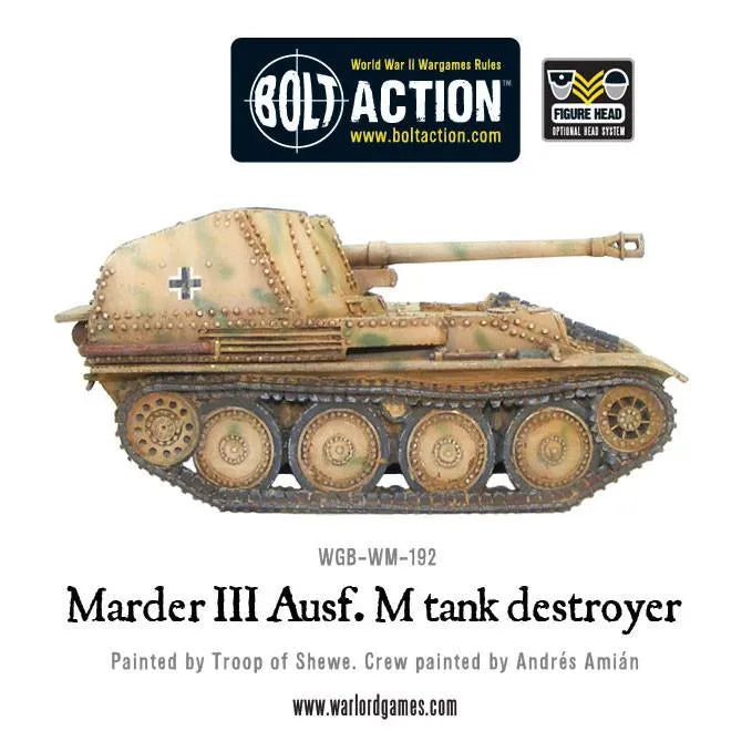 Marder III Ausf. M tank Destroyer-Warlord Games-Radaddel
