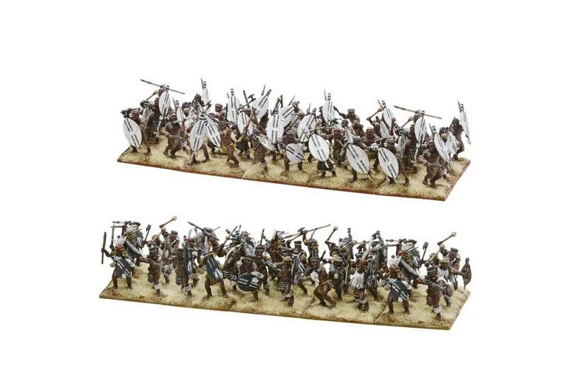 Anglo-Zulu-War: Zulu Starter Army-Warlord Games-Radaddel