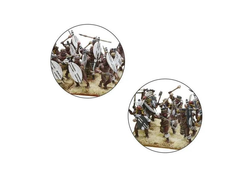 Anglo-Zulu-War: Zulu Starter Army-Warlord Games-Radaddel