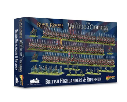 Epic Battles: British Highlanders & Riflemen-Warlord Games-Radaddel