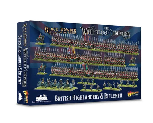 Epic Battles: British Highlanders & Riflemen-Warlord Games-Radaddel