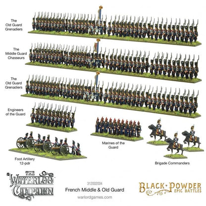 Epic Battles: French Middle & Old Guard-Warlord Games-Radaddel