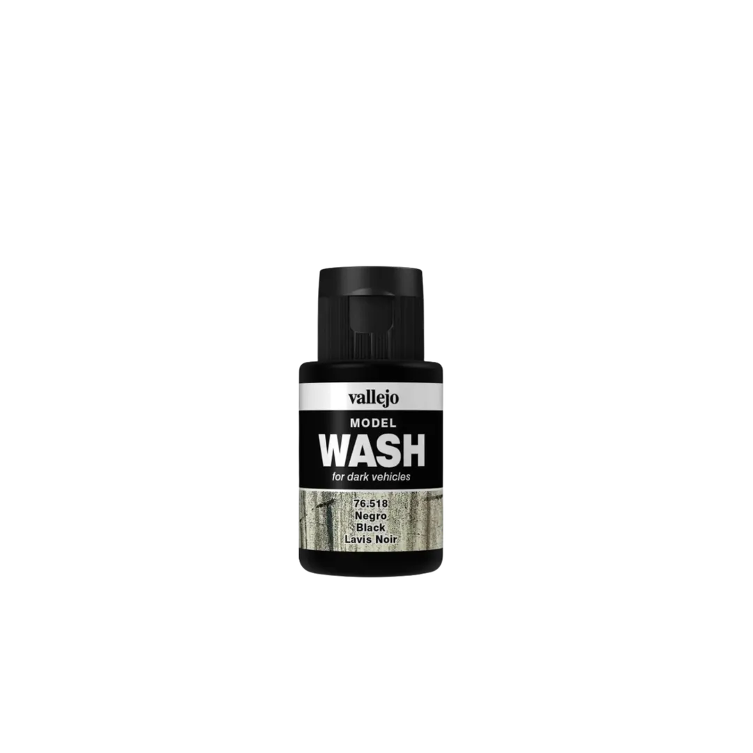 Model Color Black Wash 518-Vallejo-Radaddel