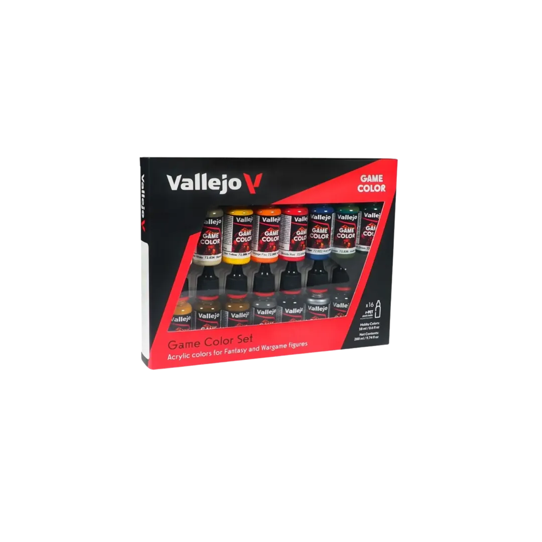 Game Color Set: Introduction-Vallejo-Radaddel
