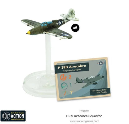 P-39 Airacobra Squadron-Warlord Games-Radaddel