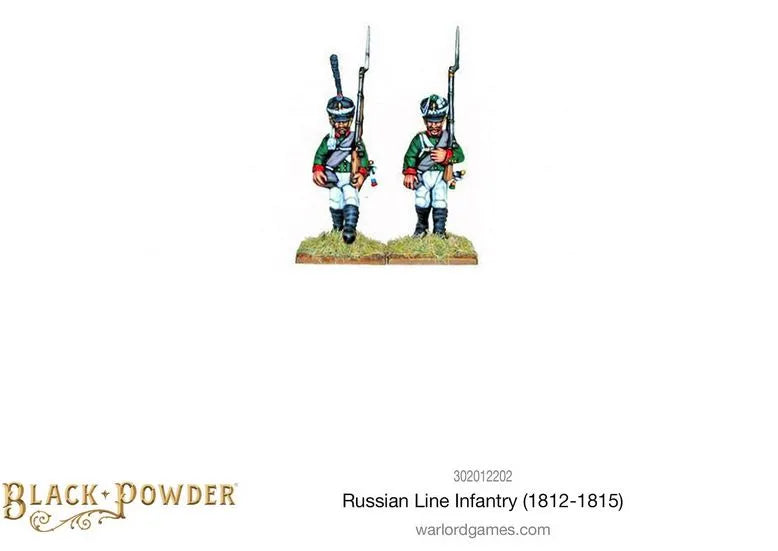 Russian Line Infantry (1812-1815)-Warlord Games-Radaddel