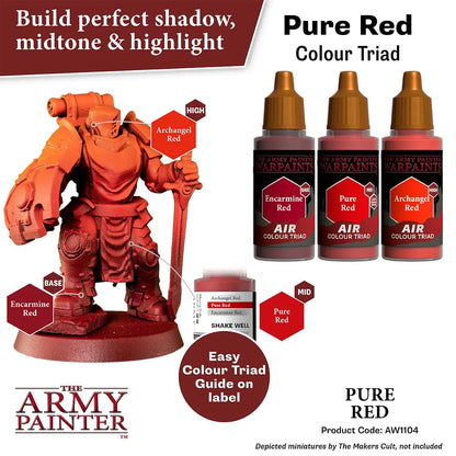 Air Warpaint Pure Red (62)-The Army Painter-Radaddel