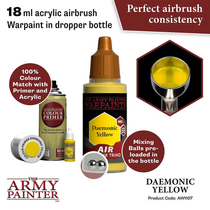Air Warpaint Daemonic Yellow (68)-The Army Painter-Radaddel
