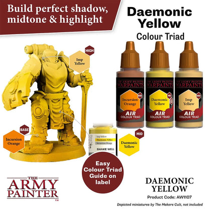 Air Warpaint Daemonic Yellow (68)-The Army Painter-Radaddel