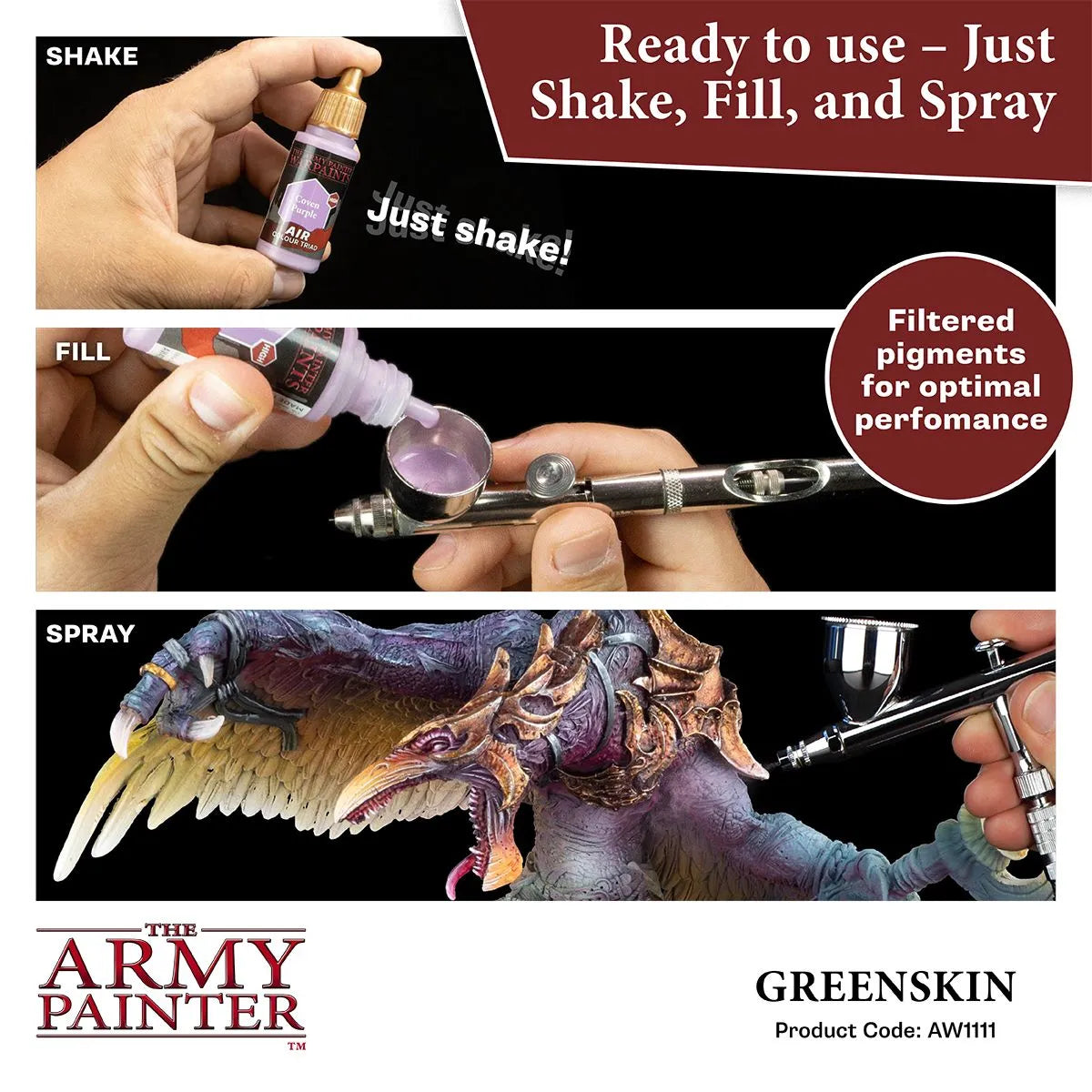 Air Warpaint Greenskin (41)-The Army Painter-Radaddel