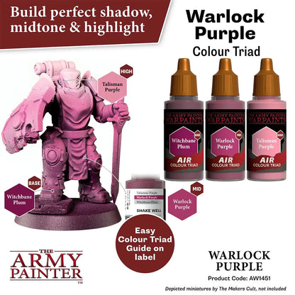 Air Warpaint Warlock Purple (74)-The Army Painter-Radaddel