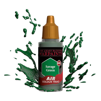 Air Warpaint Savage Green (40)-The Army Painter-Radaddel