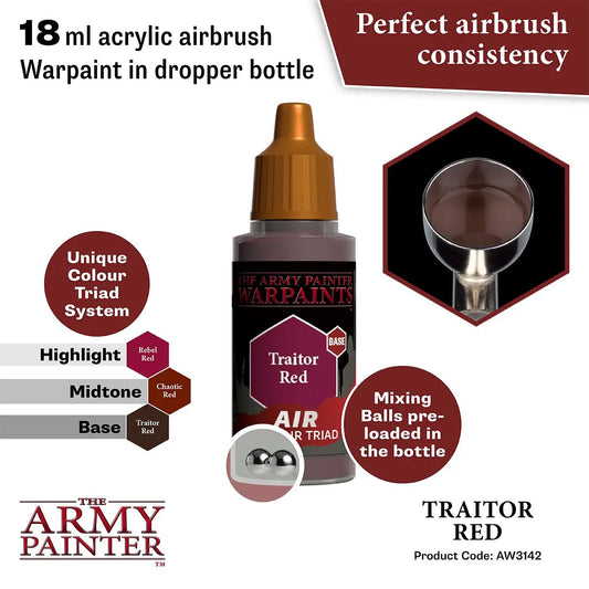 Air Warpaint Traitor Red (55)-The Army Painter-Radaddel