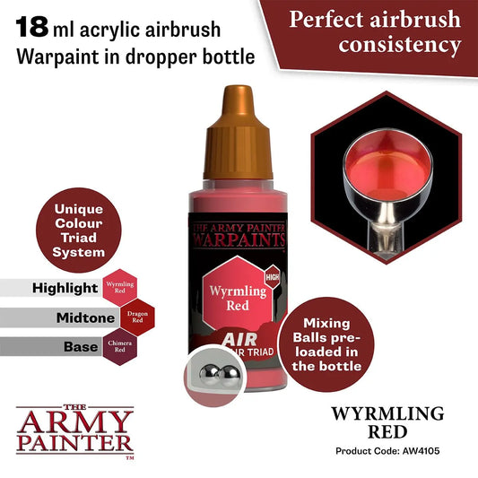 Air Warpaint Wyrmling Red (60)-The Army Painter-Radaddel