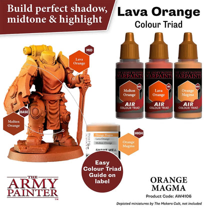 Air Warpaint Orange Magma (66)-The Army Painter-Radaddel