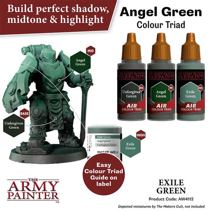 Air Warpaint Exile Green (21)-The Army Painter-Radaddel