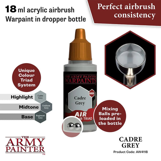 Air Warpaint Cadre Grey (06)-The Army Painter-Radaddel