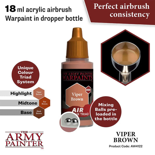 Air Warpaint Viper Brown (90)-The Army Painter-Radaddel