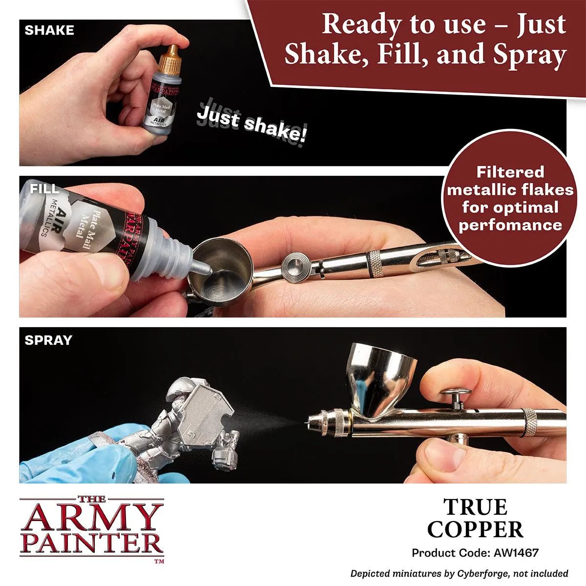 Air Warpaint True Copper (118)-The Army Painter-Radaddel