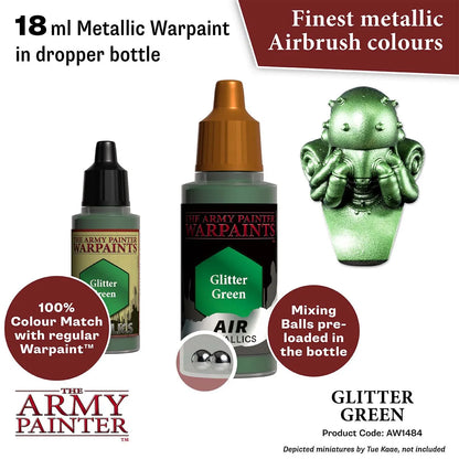 Air Warpaint Glitter Green (113)-The Army Painter-Radaddel