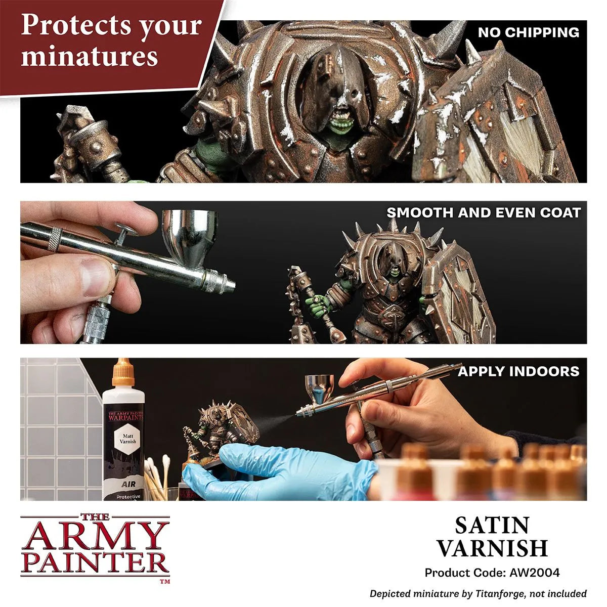 Air Aegis Suit Satin Varnish, 100 ml-The Army Painter-Radaddel