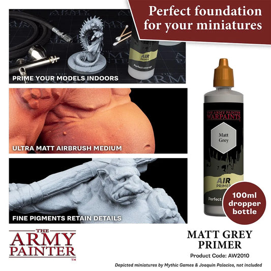 Air Grey Primer, 100 ml-The Army Painter-Radaddel