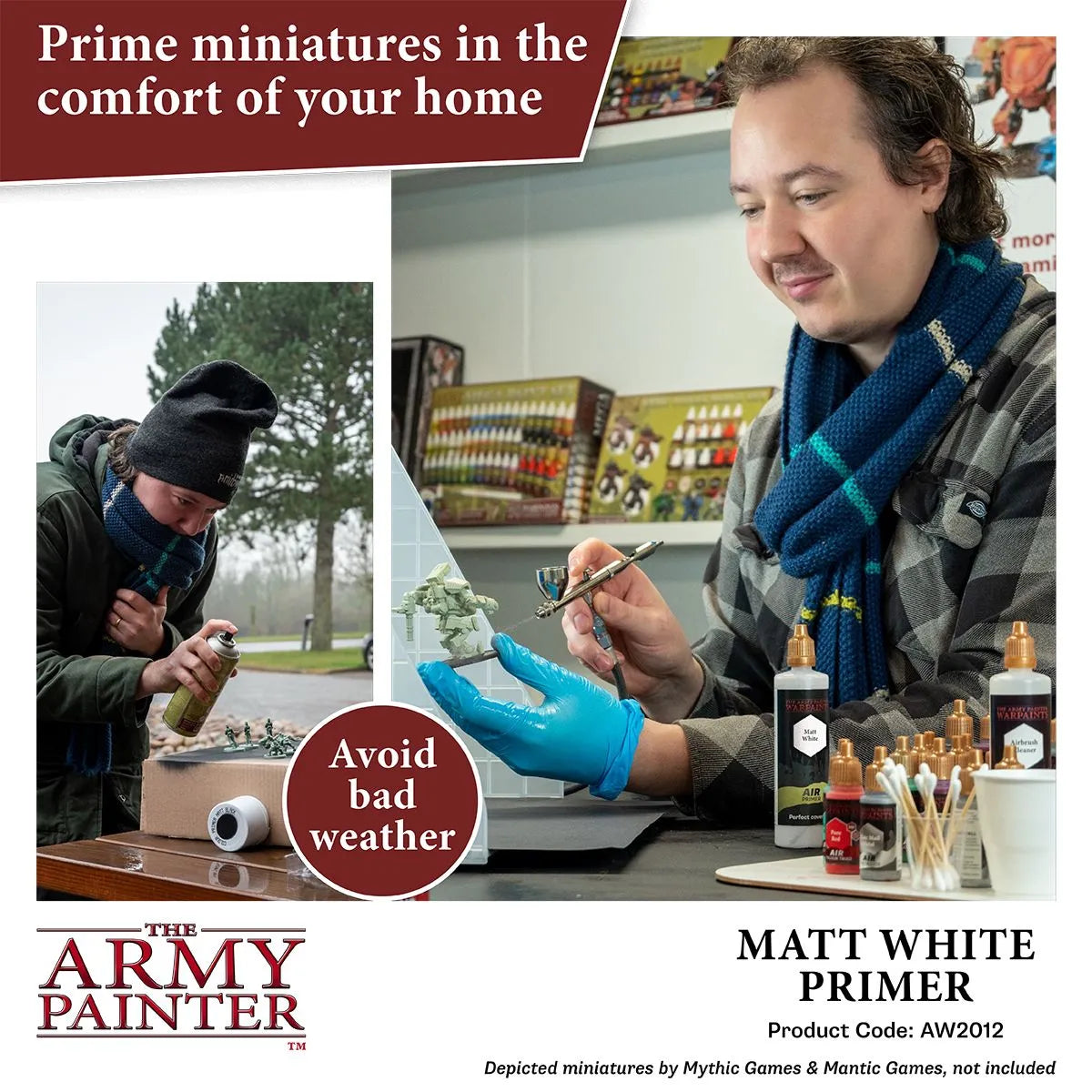 Air Primer White, 100 ml-The Army Painter-Radaddel