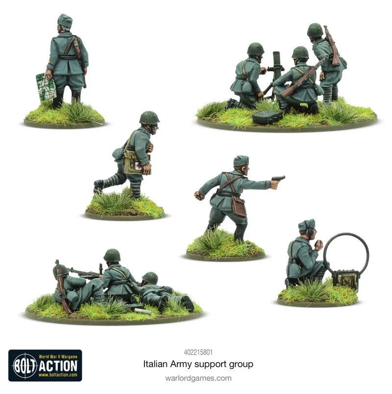 Italian Army Support Group-Warlord Games-Radaddel