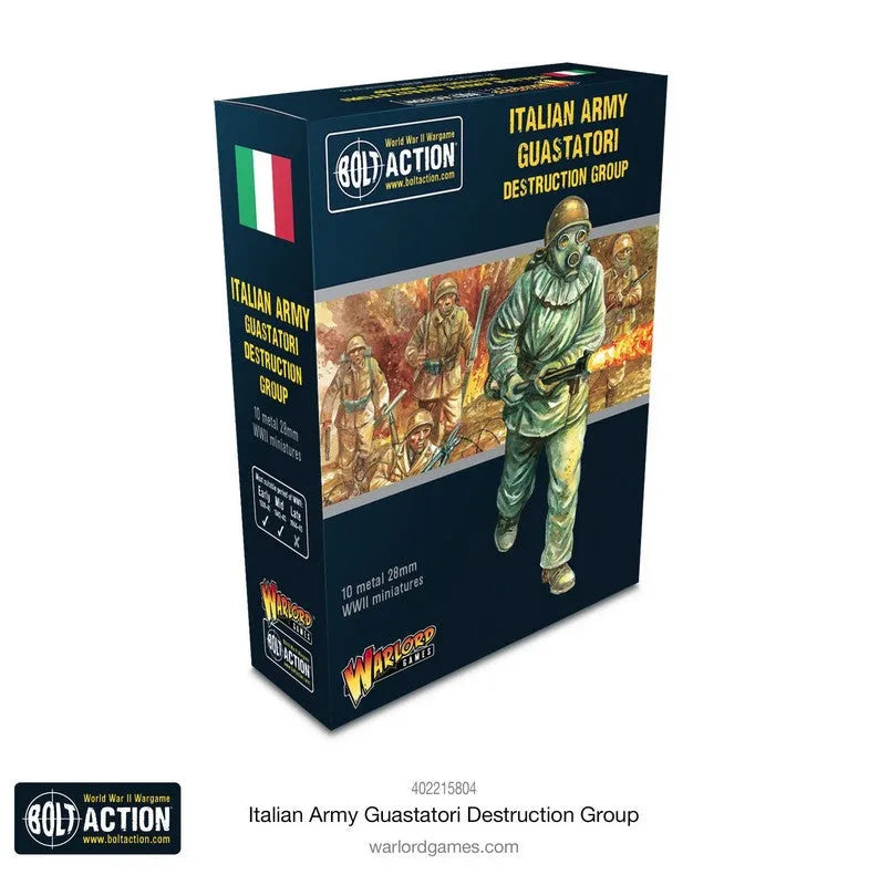 Italian Army Guastatori Destruction Group-Warlord Games-Radaddel