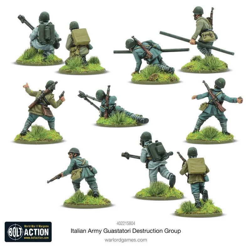 Italian Army Guastatori Destruction Group-Warlord Games-Radaddel
