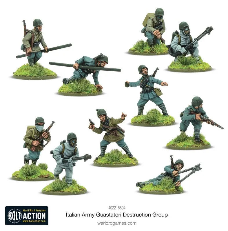 Italian Army Guastatori Destruction Group-Warlord Games-Radaddel