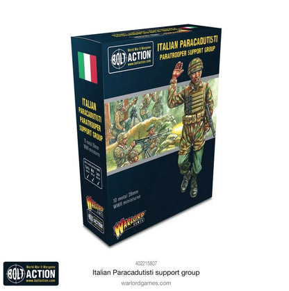 Italian Paracadutisti support group-Warlord Games-Radaddel