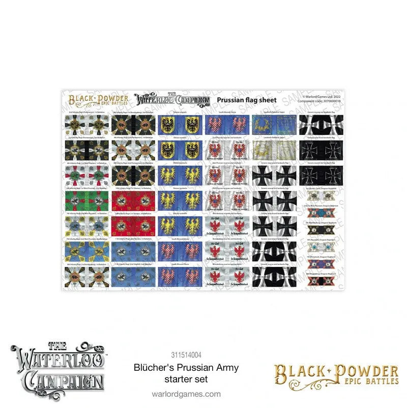 Epic Battles-Waterloo: Blücher's Prussian Army Starter Set-Warlord Games-Radaddel
