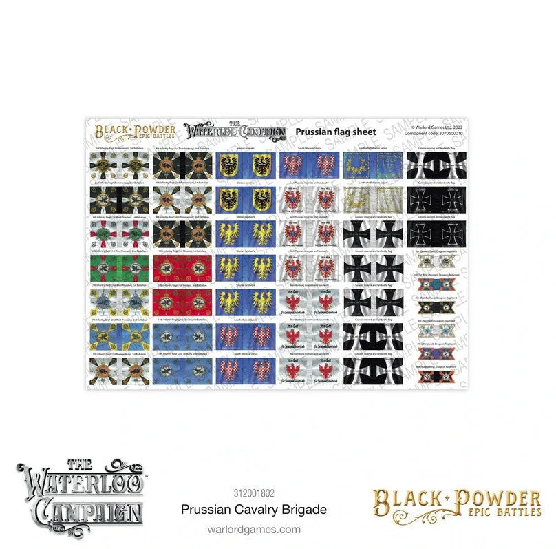 Epic Battles-Waterloo: Prussian Cavalry Brigade-Warlord Games-Radaddel