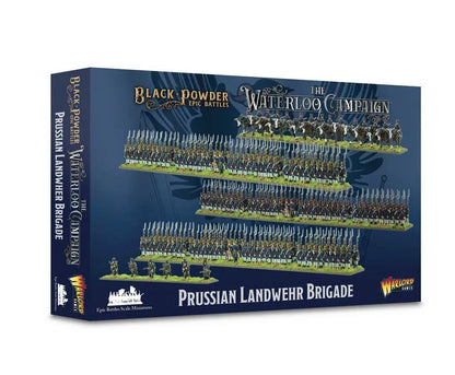 Epic Battles-Waterloo: Prussian Landwehr Brigade-Warlord Games-Radaddel