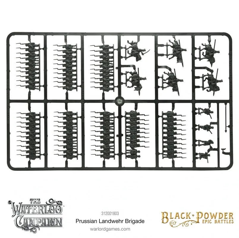 Epic Battles-Waterloo: Prussian Landwehr Brigade-Warlord Games-Radaddel