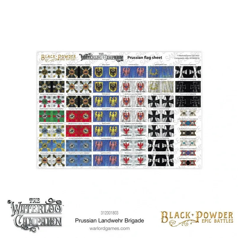 Epic Battles-Waterloo: Prussian Landwehr Brigade-Warlord Games-Radaddel