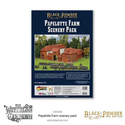Epic Battles-Waterloo: Papelotte Farm Scenery Pack-Warlord Games-Radaddel