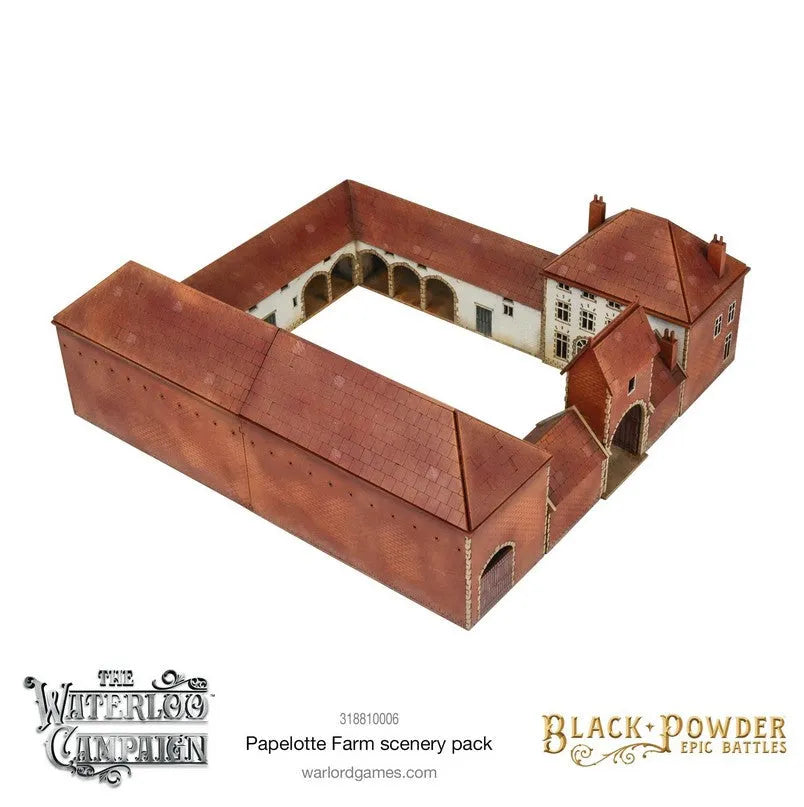 Epic Battles-Waterloo: Papelotte Farm Scenery Pack-Warlord Games-Radaddel