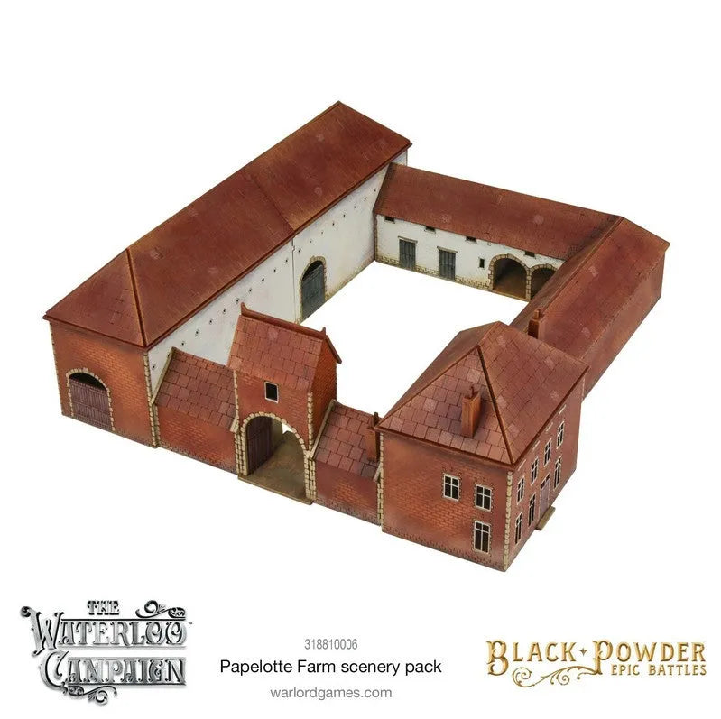 Epic Battles-Waterloo: Papelotte Farm Scenery Pack-Warlord Games-Radaddel