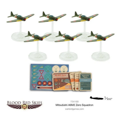 Mitsubishi A6M2 Zero Squadron-Warlord Games-Radaddel