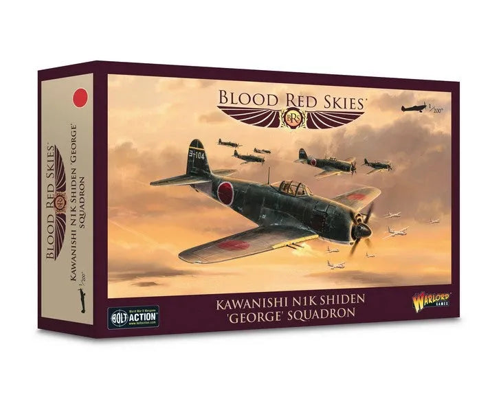 Kawanishi N1K2 Shiden-kai 'George' Squadron-Warlord Games-Radaddel